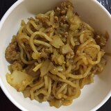 みじん切り＆すりおろし野菜入り焼きそば☆幼児食